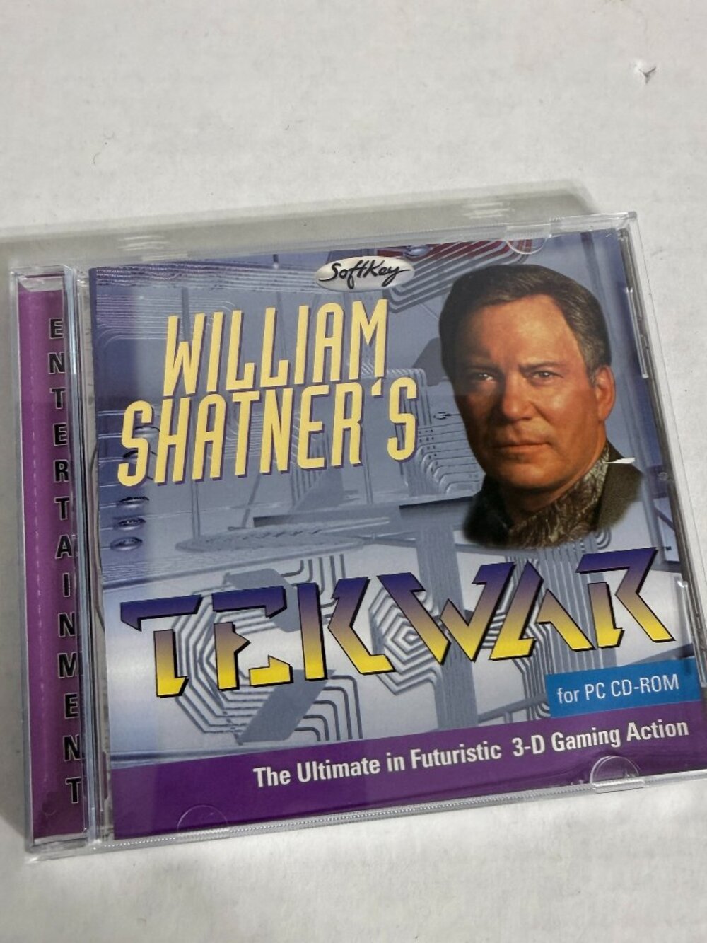 William Shatner's Tek War (PC CD ROM Game, 1995) Original Case Instructions GUC